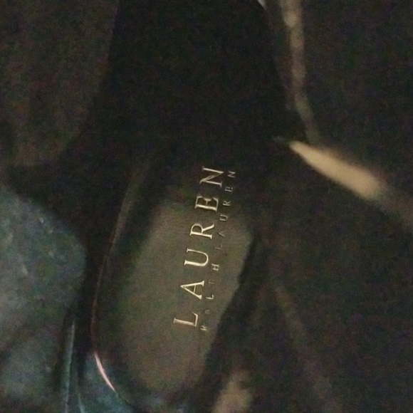 RALPH LAUREN Black booties with R.L.B stossel zipper closure genuine leather - Picture 5 of 8